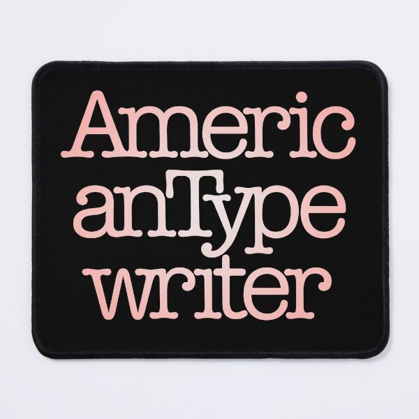 Item preview, American Typewriter v.3 designed and sold by x1brett.