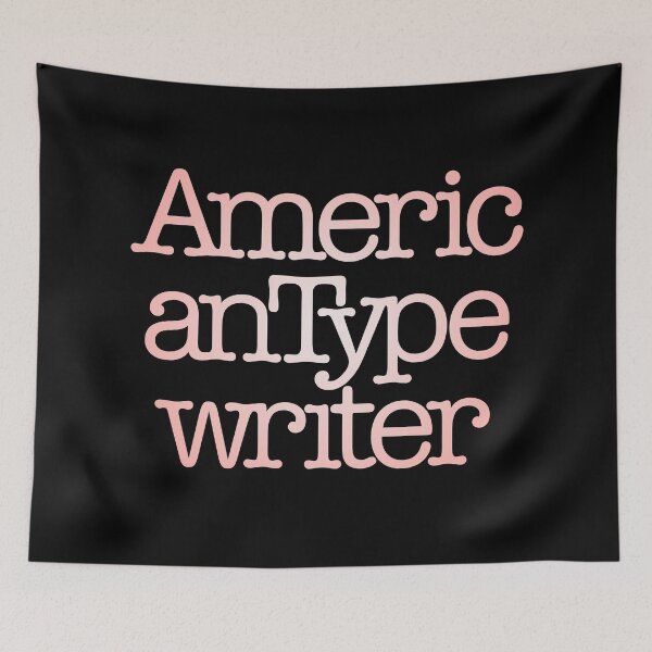 Item preview, American Typewriter v.3 designed and sold by x1brett.