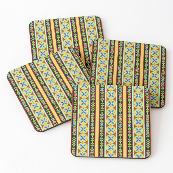 Item preview, Elizabethan Folkloric Stripe designed and sold by PatriciaSheaDesigns.