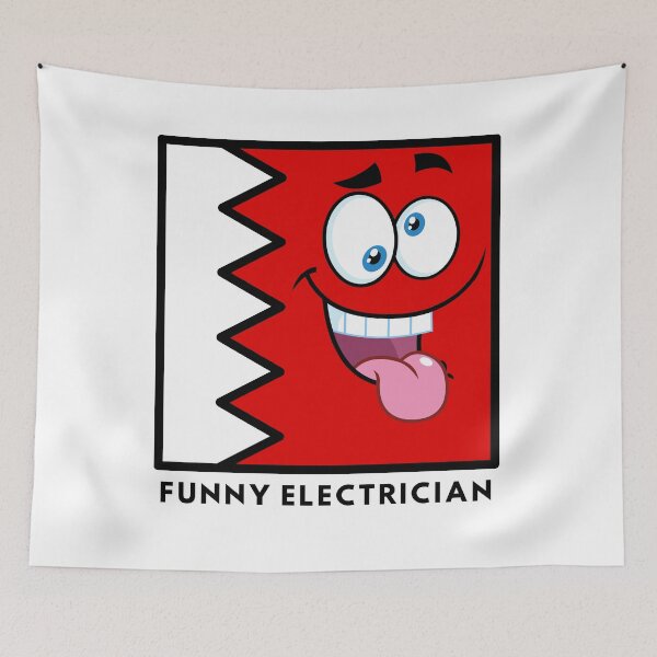 Item preview, Funny Electrician designed and sold by Quirky Dez.