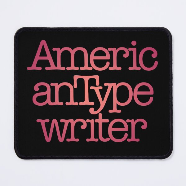 Item preview, American Typewriter v.4 designed and sold by x1brett.