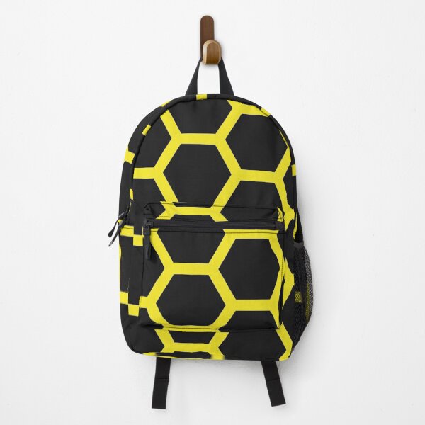 Item preview, Yellow Black Bee Honeycomb Pattern Design designed and sold by Summer-Winter.