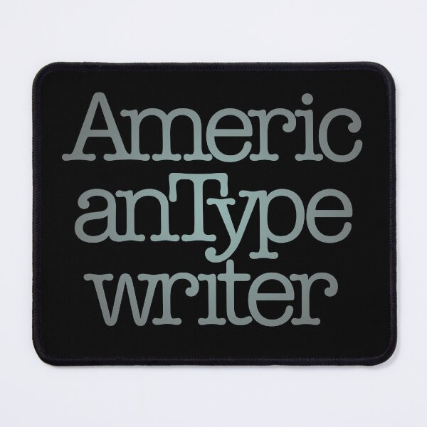 Item preview, American Typewriter v.5 designed and sold by x1brett.