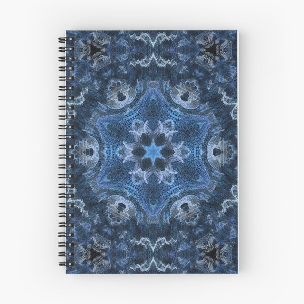 Item preview, hexagonal pattern from blue grey particles with water mist and spray	 designed and sold by mister-john.
