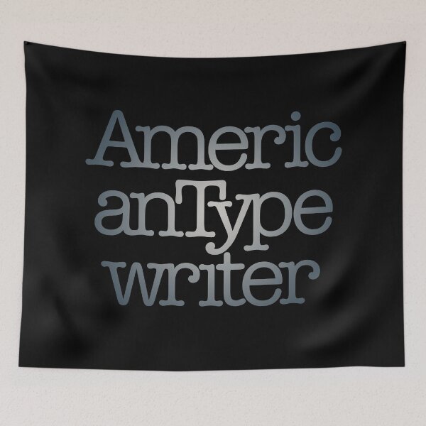 Item preview, American Typewriter v.6 designed and sold by x1brett.