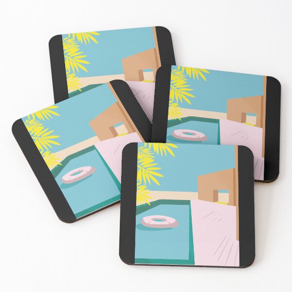 Item preview, Marmont Hill The Pool Pink Floater designed and sold by kuenzisedtalz10.