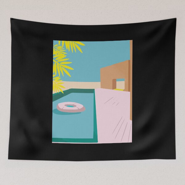 Item preview, Marmont Hill The Pool Pink Floater designed and sold by kuenzisedtalz10.