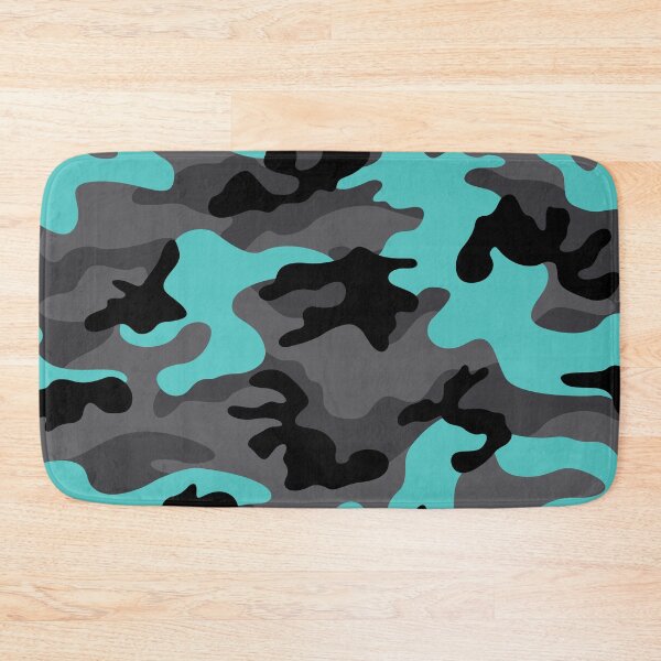 Item preview, Dark Camouflage - Teal designed and sold by Rainbows Galore.