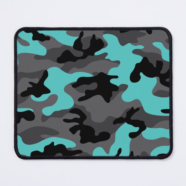 Item preview, Dark Camouflage - Teal designed and sold by Rainbows Galore.