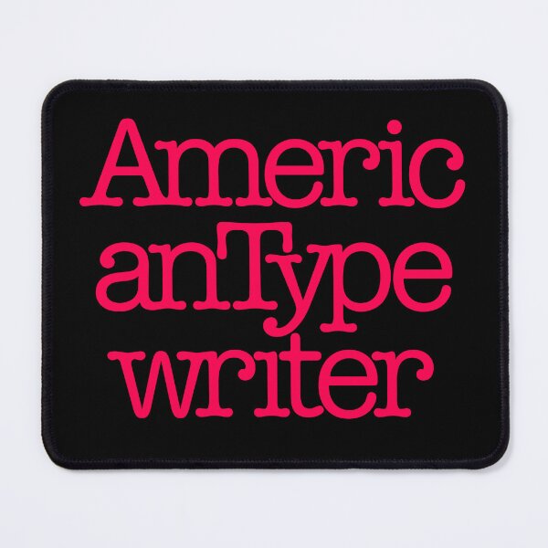 Item preview, American Typewriter v.7 designed and sold by x1brett.