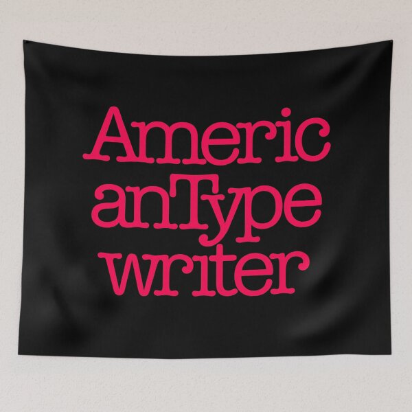 Item preview, American Typewriter v.7 designed and sold by x1brett.