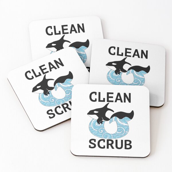 Item preview, Clean and Scrub of the C and S Union Killer Whale designed and sold by Bentonmedia.