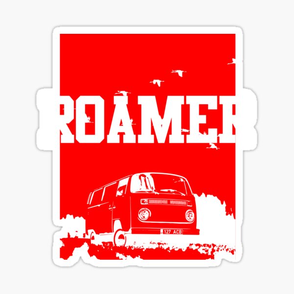 "ROAMER" Sticker for Sale by garmsfit Redbubble