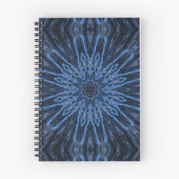 Item preview, geometric hexagonal pattern from blue grey particles of water, mist and spray	 designed and sold by mister-john.