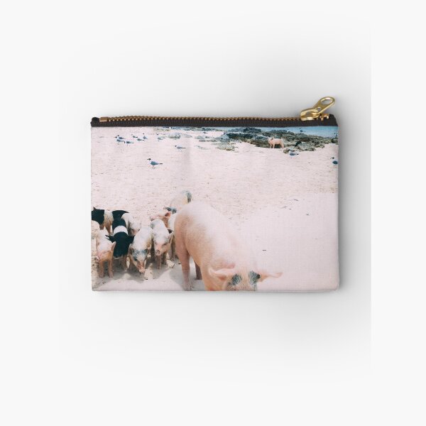 Item preview, Pigs and Piglets on the beach designed and sold by wklize.