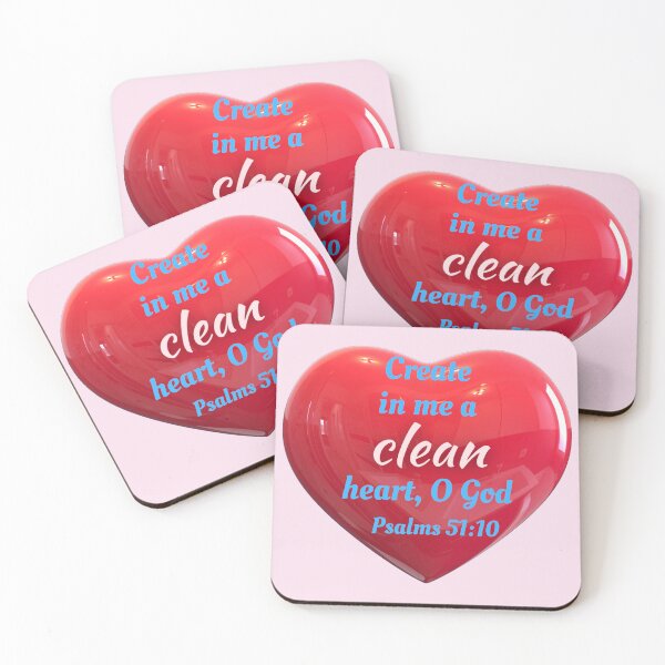 Item preview, Create in Me a Clean Heart ~ Psalms 51:10 designed and sold by RhondaCGoins.