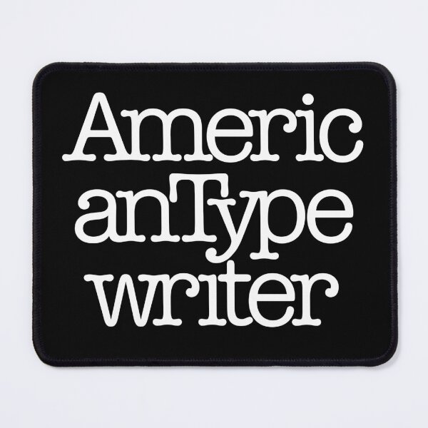 Item preview, American Typewriter v.9 designed and sold by x1brett.