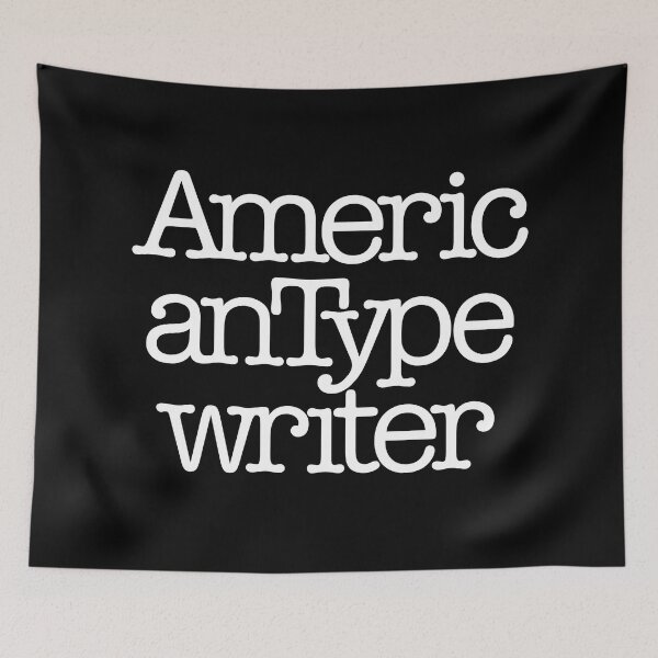 Item preview, American Typewriter v.9 designed and sold by x1brett.