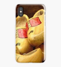 Clogs and Rain so Dutch iPhone Case
