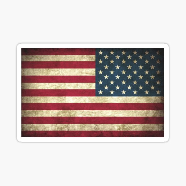 Item preview, Weathered American Flag Reversed designed and sold by Robjohnsilvers.