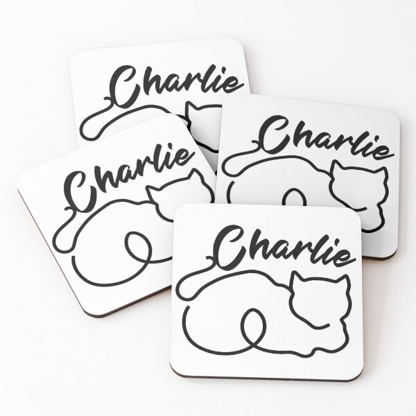 Item preview, Charlie Is this your cats name? Charlie Cute Cat  designed and sold by Tonytops ⭐⭐⭐⭐⭐.