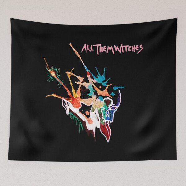 Item preview, All them witches ATW colorful skull design designed and sold by AUDREZENBERGER.