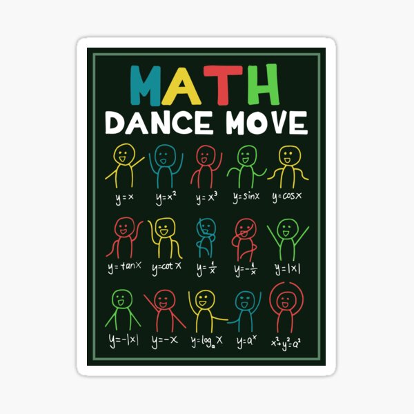 Item preview, Math Graph Math Teacher Loves Mathematics Math Dance Move designed and sold by kuenzisedtalz10.