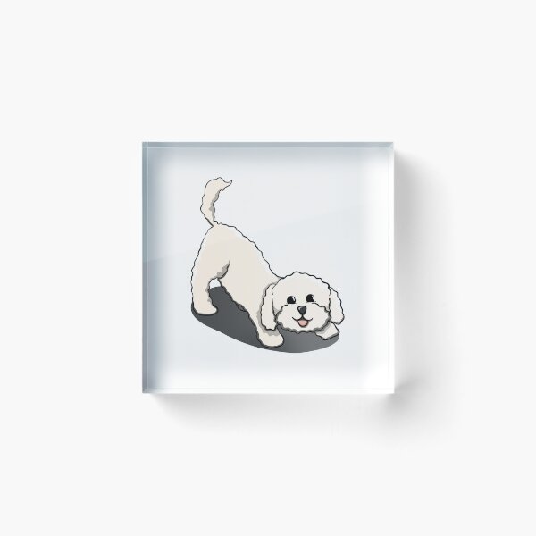 Item preview, Cute Cream Cockapoo Puppy Illustration - Cavapoo Cavoodle Labradoodle designed and sold by Rory's Cards :) .