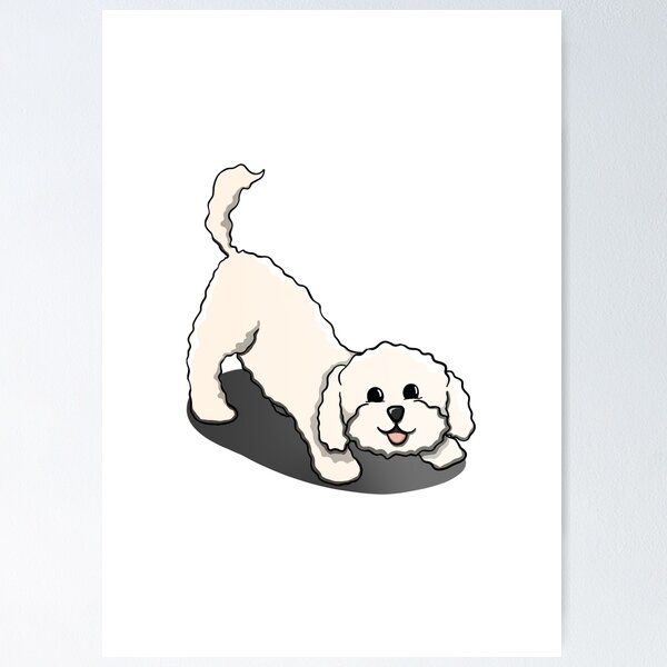 Item preview, Cute Cream Cockapoo Puppy Illustration - Cavapoo Cavoodle Labradoodle designed and sold by Rory's Cards :) .