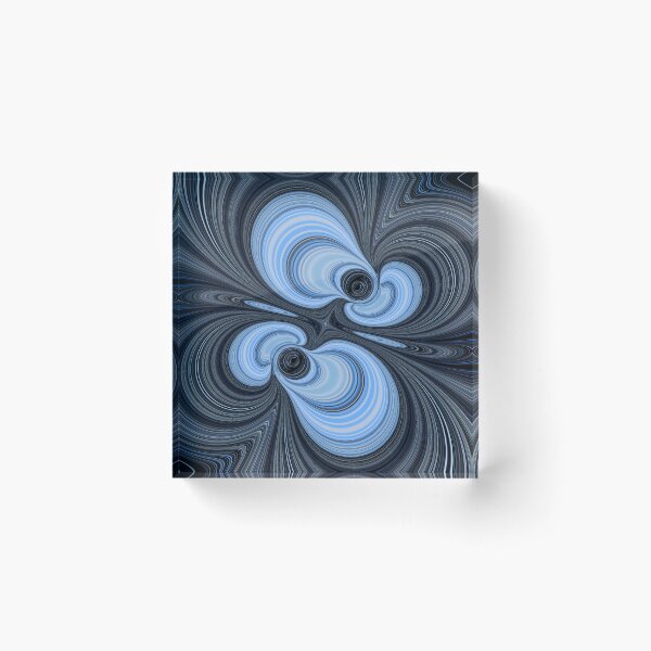 Item preview, cyclone style creative design in pale and dark blue designed and sold by mister-john.