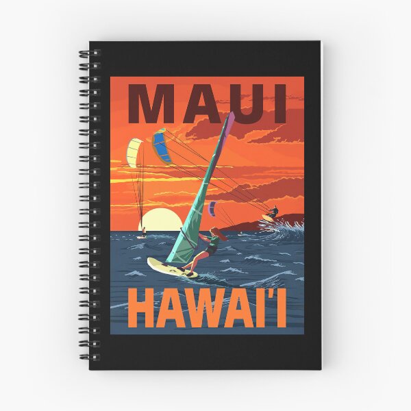Item preview, Maui Hawaii Windsurfers Scene at Sunset designed and sold by kuenzisedtalz10.
