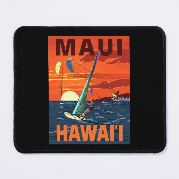 Item preview, Maui Hawaii Windsurfers Scene at Sunset designed and sold by kuenzisedtalz10.