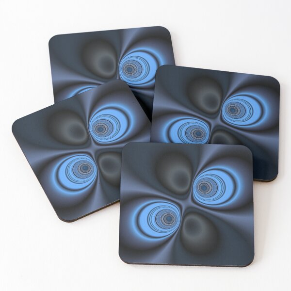 Item preview, bright cyclone style creative design in pale and dark blue designed and sold by mister-john.