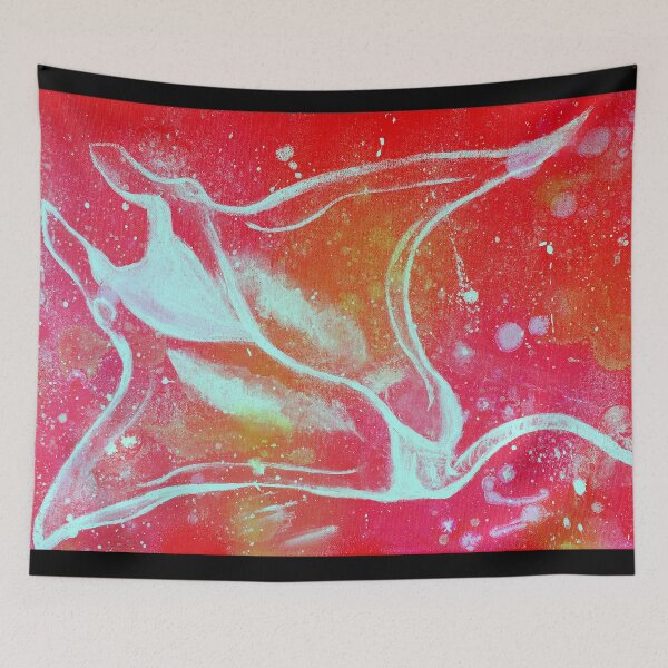 Item preview, Cosmic Ray (Strawberry) designed and sold by PaintedPuffer.