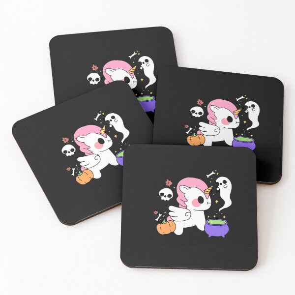 Item preview, Cute Kawaii Unicorn Halloween #2 designed and sold by Annisa Yuwanda.