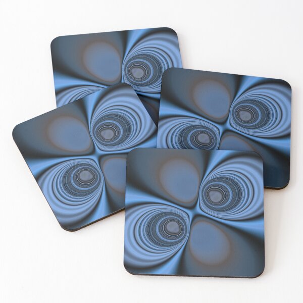 Item preview, vivid cyclone style creative design in pale and dark blue designed and sold by mister-john.