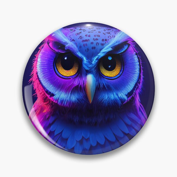 Item preview, Bioluminescent Owl designed and sold by Crea-Artopia.