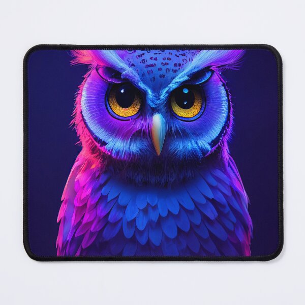 Item preview, Bioluminescent Owl designed and sold by Crea-Artopia.