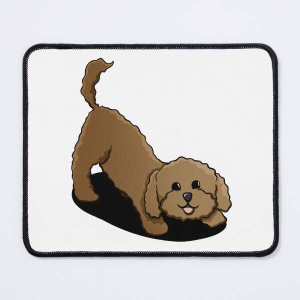 Item preview, Cute Chocolate Cockapoo Puppy Illustration - Cavapoo Cavoodle designed and sold by Rory's Cards :) .