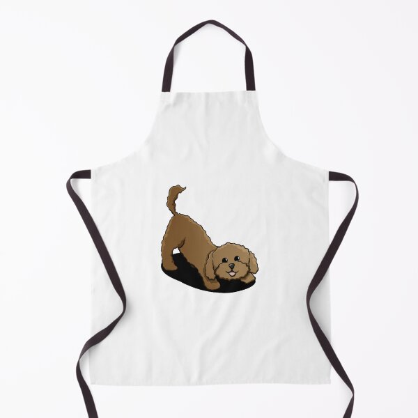 Item preview, Cute Chocolate Cockapoo Puppy Illustration - Cavapoo Cavoodle designed and sold by Rory's Cards :) .