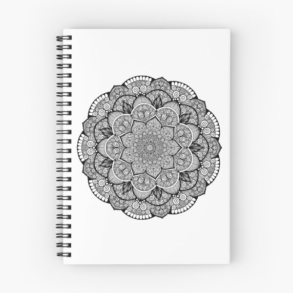 Item preview, Black and White mandala #13 designed and sold by Carina Kay.