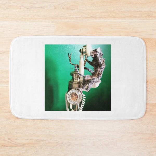 Item preview, Monkey on a rotary phone designed and sold by camillecurious.