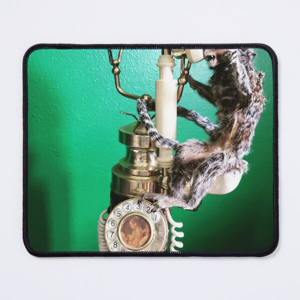 Item preview, Monkey on a rotary phone designed and sold by camillecurious.