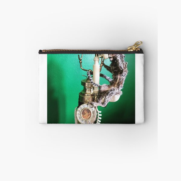 Item preview, Monkey on a rotary phone designed and sold by camillecurious.