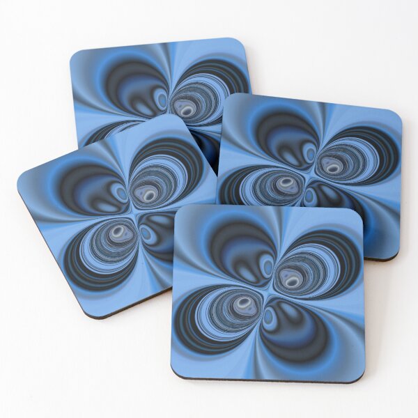 Item preview, cute cartoon cyclone style creative design in pale and dark blue designed and sold by mister-john.