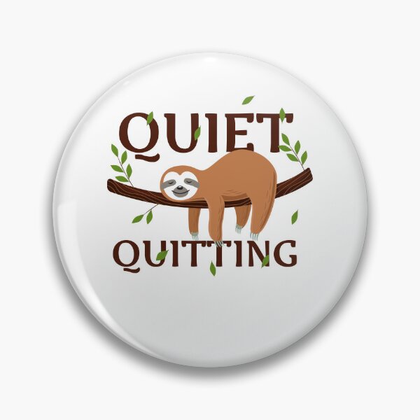 Item preview, Quiet Quitting Graphic designed and sold by emzimerch1.