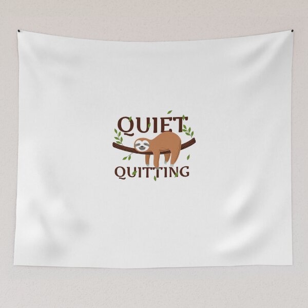 Item preview, Quiet Quitting Graphic designed and sold by emzimerch1.