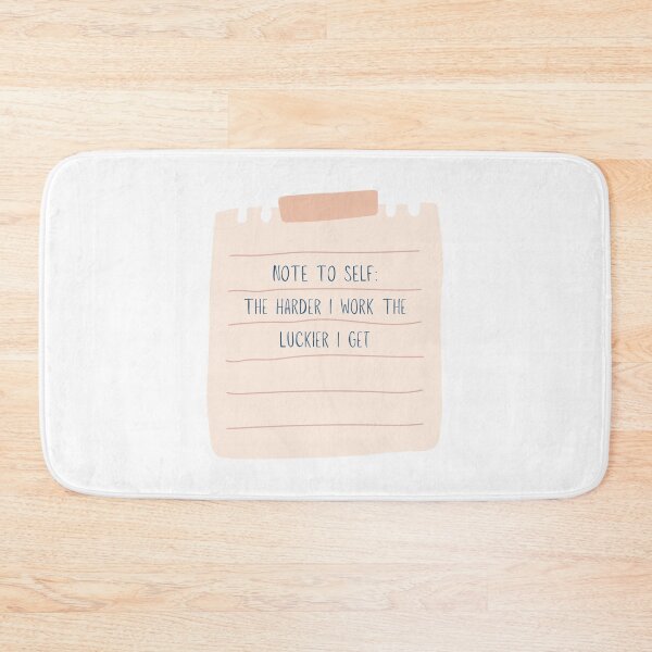 Item preview, the harder i work the luckier i get designed and sold by noha alzohbi.