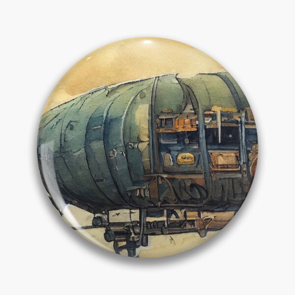 Item preview, Steampunk flying ship designed and sold by AM FineArtPrints.