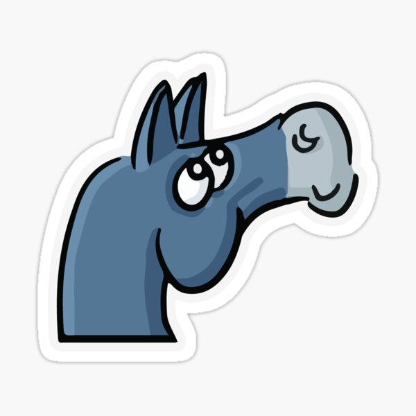 Un âne Sticker